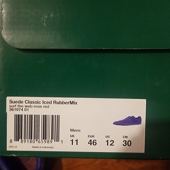 **SOLD**Men's Suede Classic Iced RubberMix - Picture 6 of 6